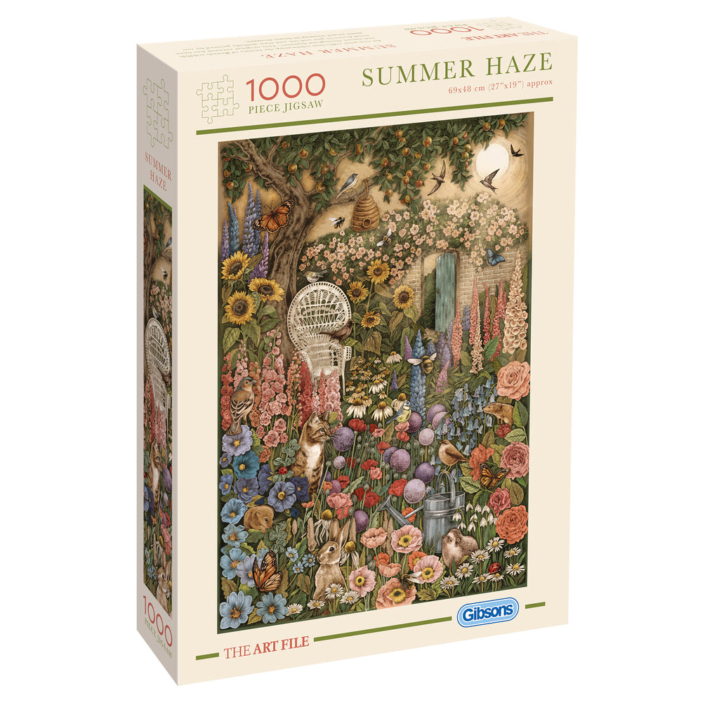 The Art File Secret Garden, 1000 Piece Jigsaw Puzzle
