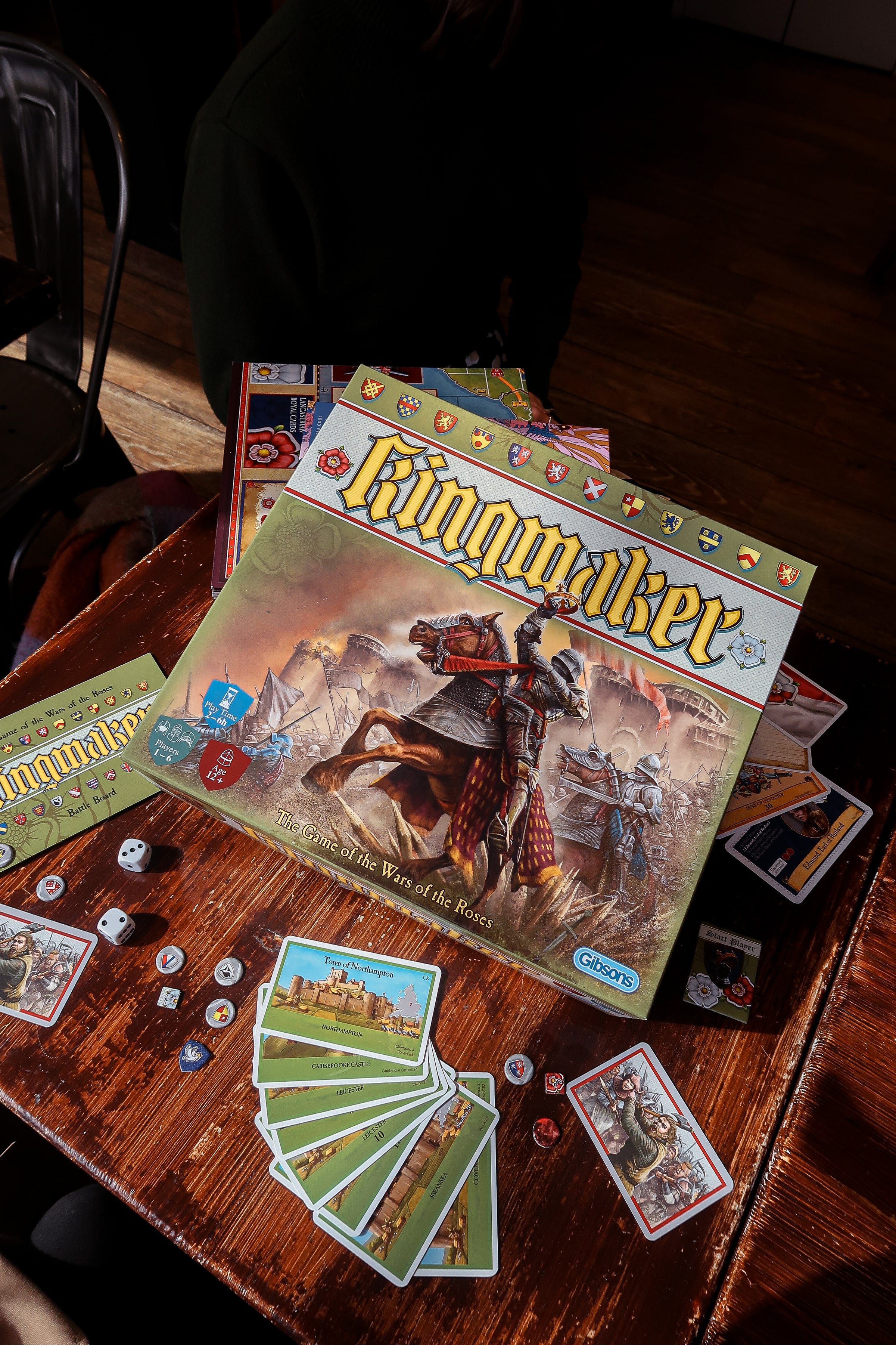 Kingmaker The Royal Relaunch Strategy Board Game Gibsons B2B