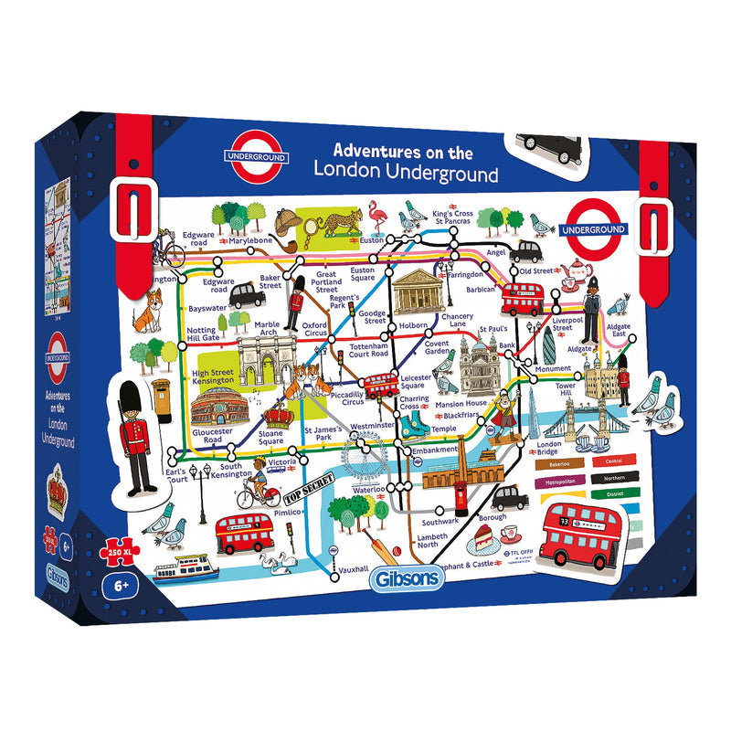 Adventures on the London Underground (250 P XL)