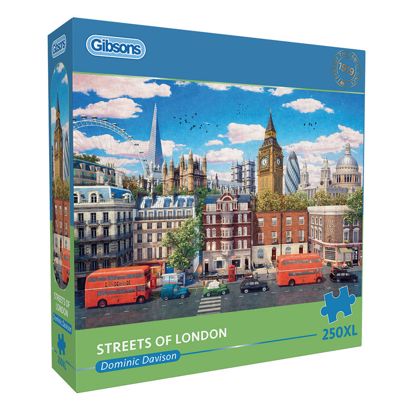 Streets of london G2726 gibsons 250 extra large piece jigsaw puzzle