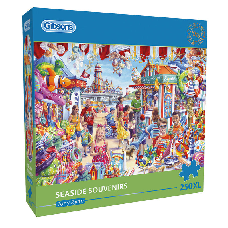 Seaside souvenirs G2728 gibsons 250 extra large piece jigsaw puzzle