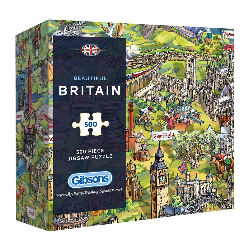 Beautiful Britain (500 P GIFT BOX)
