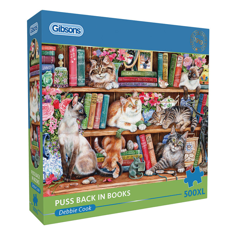 Puss back in boots G3560 gibsons 500 extra large piece jigsaw puzzle