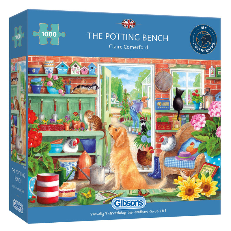 The Potting Bench 1000 piece jigsaw puzzle