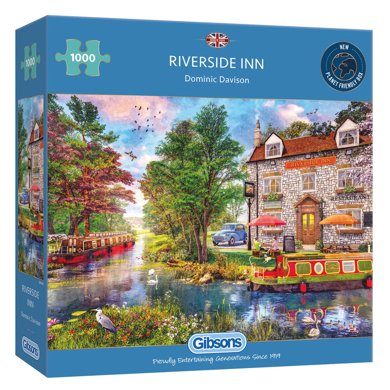 Riverside Inn 1000 piece jigsaw puzzle