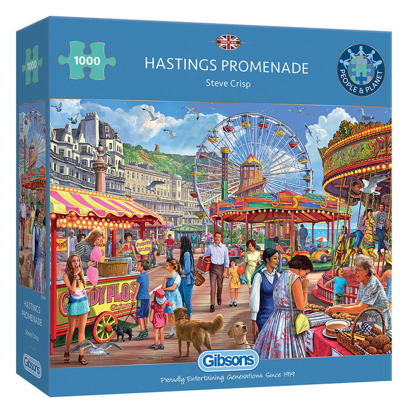 Hastings Promenade 1000 piece jigsaw puzzle