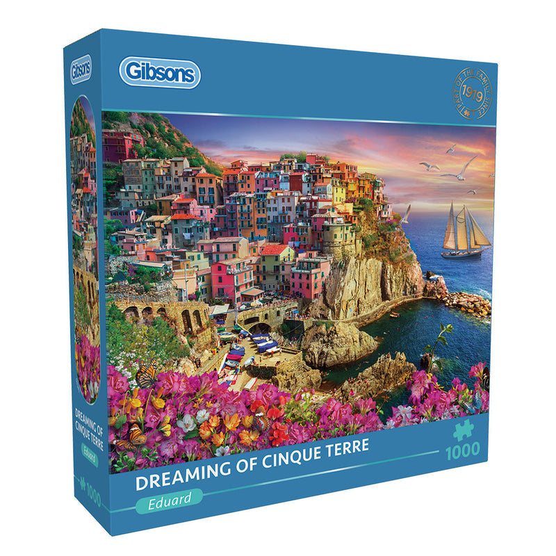 Dreaming of Cinque Terre 1000 piece jigsaw puzzle
