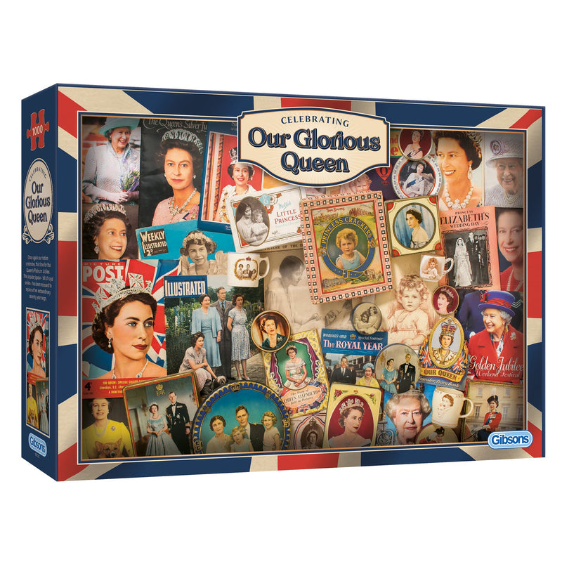 Our Glorious Queen 1000 piece jigsaw puzzle