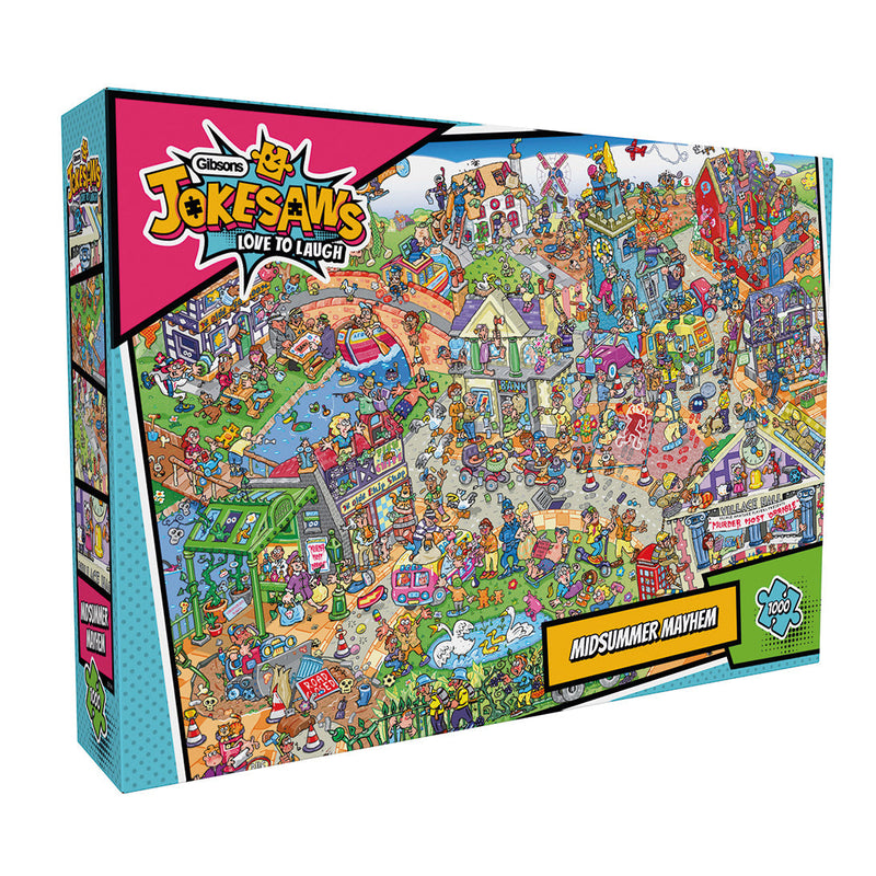  Jokesaws midsummer mayhem 1000 piece jigsaw puzzle G7141