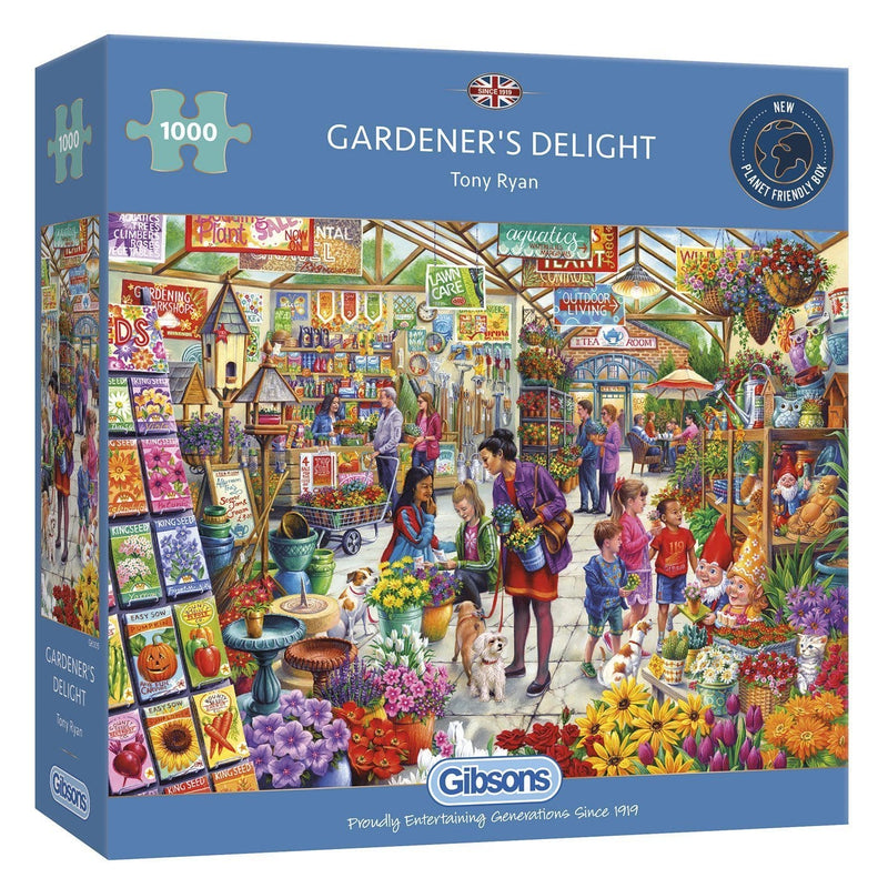 Gibsons Gardener's Delight 1000 Piece Jigsaw Puzzle for adults from Gibsons