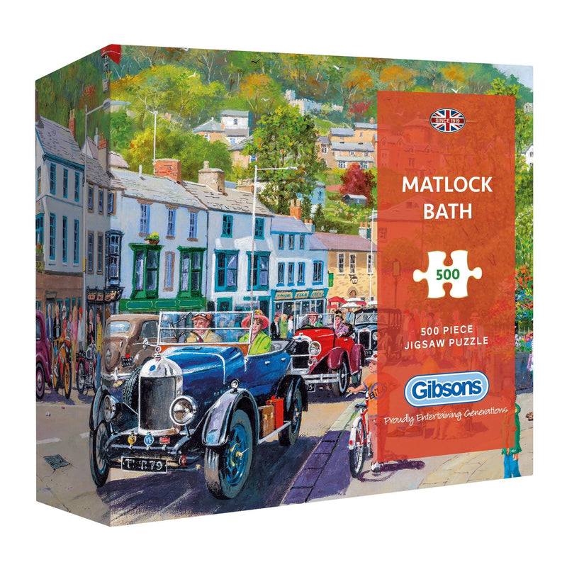 Gibsons Matlock Bath 500 Piece Gift Box Jigsaw Puzzle for adults