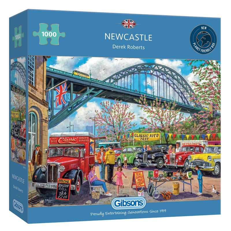 Gibsons - Newcastle 1000 Piece Jigsaw Puzzle for Adults