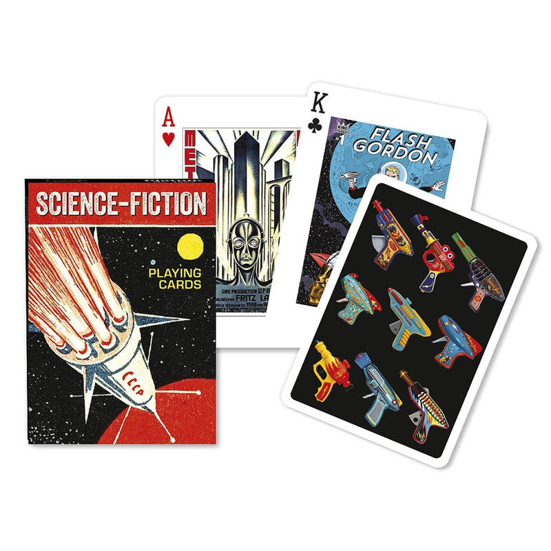 science fiction playing cards P1659