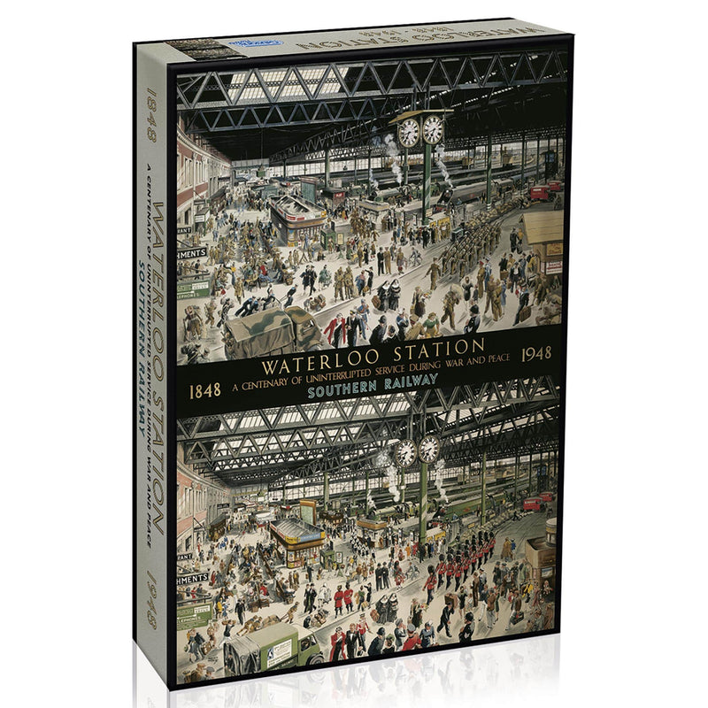 Waterloo Station 1000 Piece Jigsaw Puzzle for adults